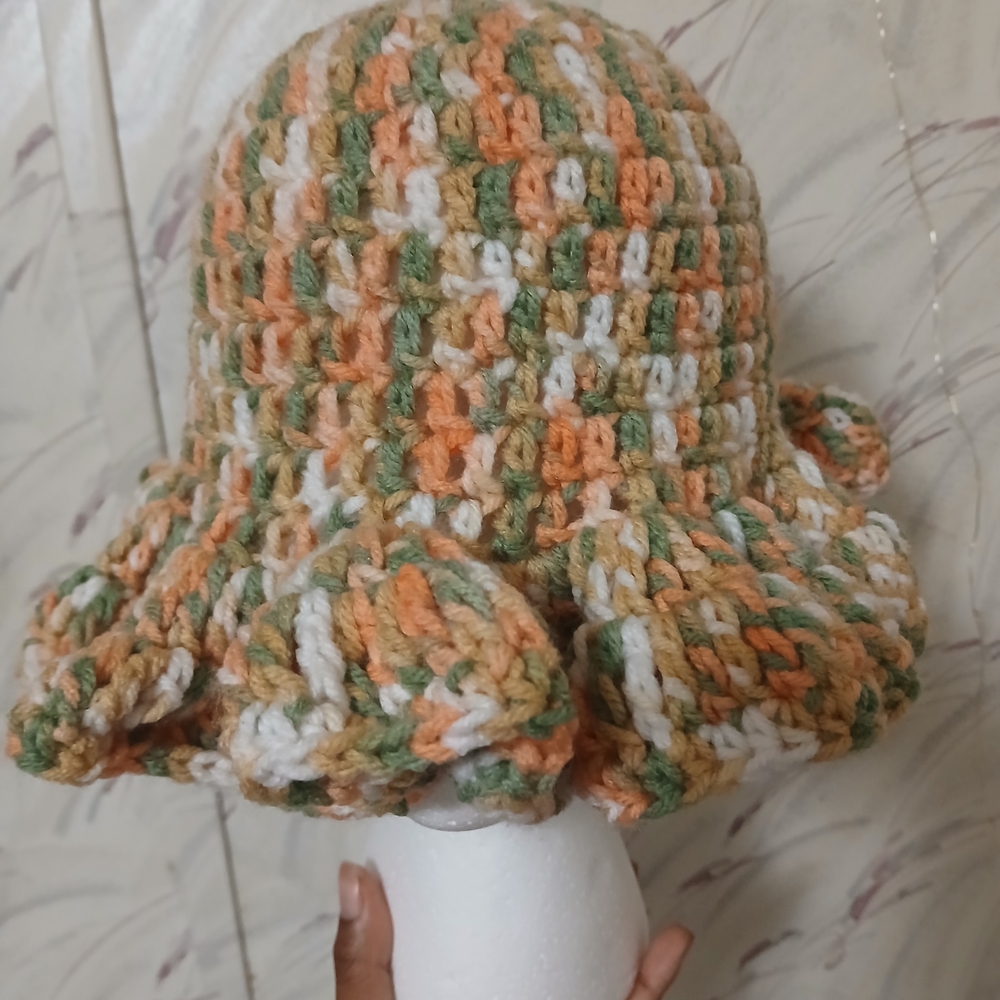 Multicolor Crochet Women's Hat